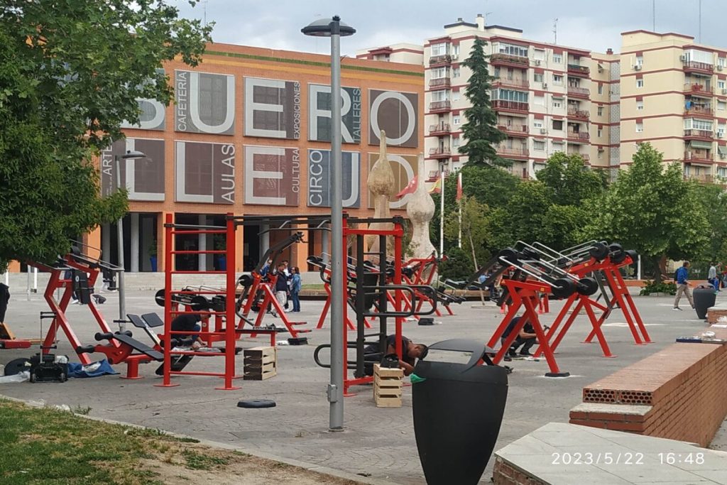 Alcorc N Instala Cuatro Gimnasios Gratuitos Al Aire Libre Alcorconhoy