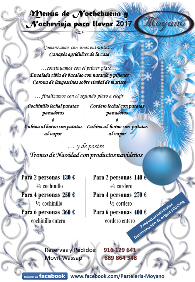 foto menu empresa