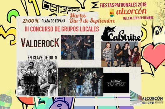 Fiestas de Alcorcón 2018 - Ganadores Valderock