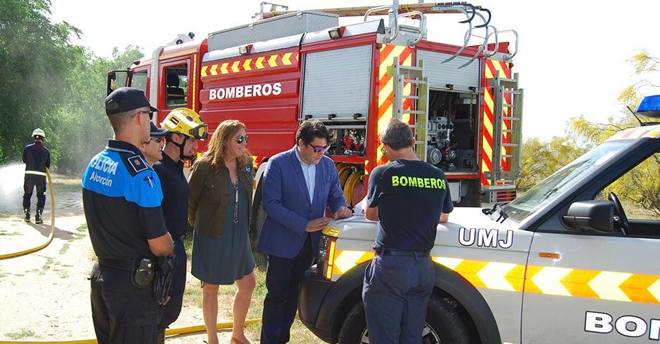 El Cuerpo de Bomberos de Alcorcón