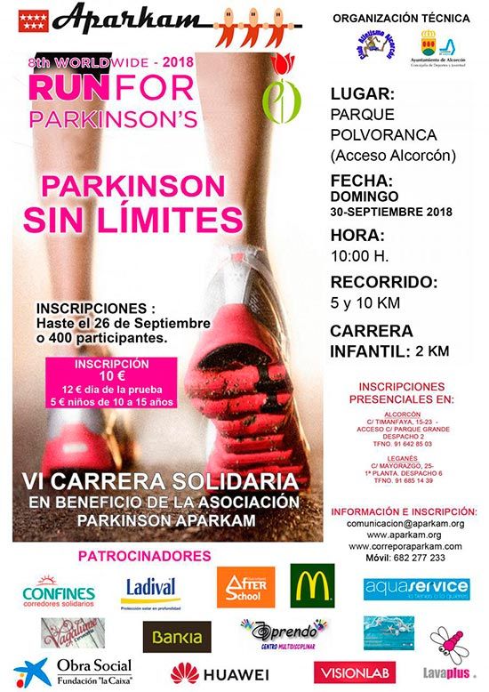 Sexta carrera Párkinson Sin Límites