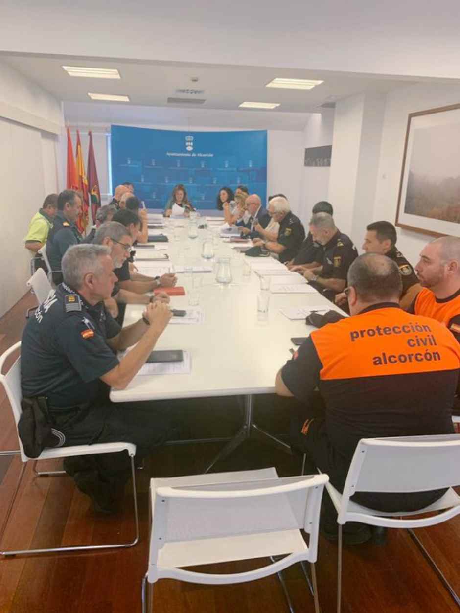 Casi un centenar de Policías Municipales cada día en las Fiestas del Alcorcón