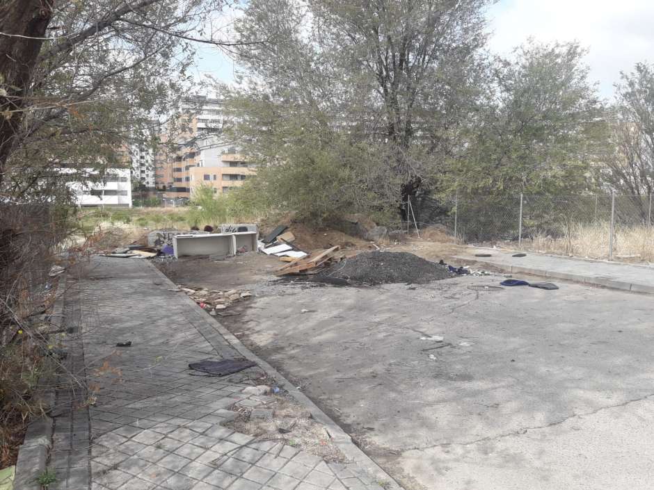 Vox Alcorcón califica de abandono la situación en Fuente Cisneros