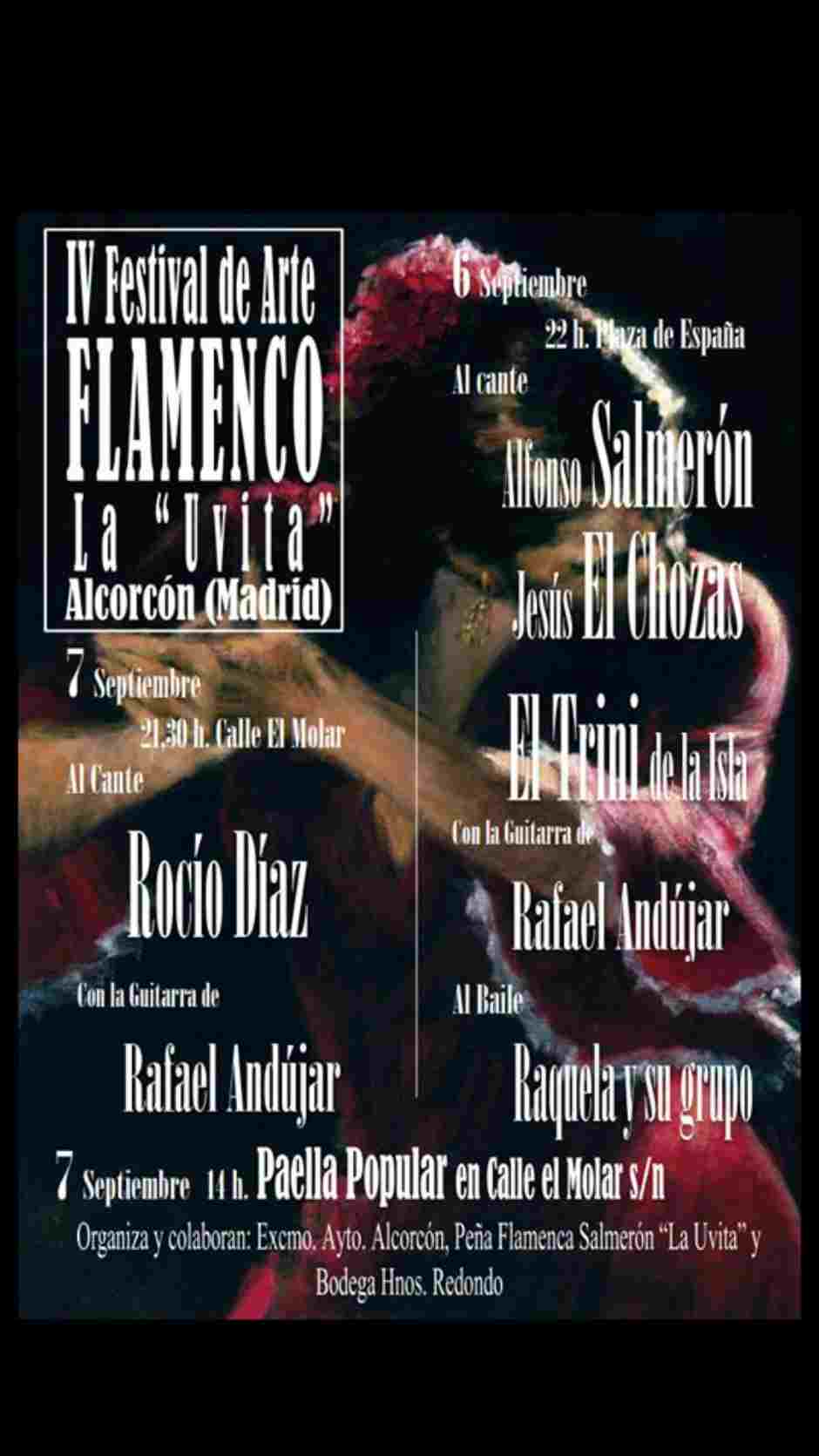 Programación sábado 7 de septiembre de las Fiestas de Alcorcón