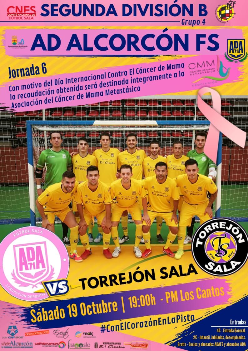 El deporte en Alcorcón se tiñe de rosa