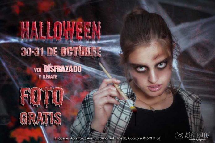Fotos terroríficas por Halloween en Alcorcón