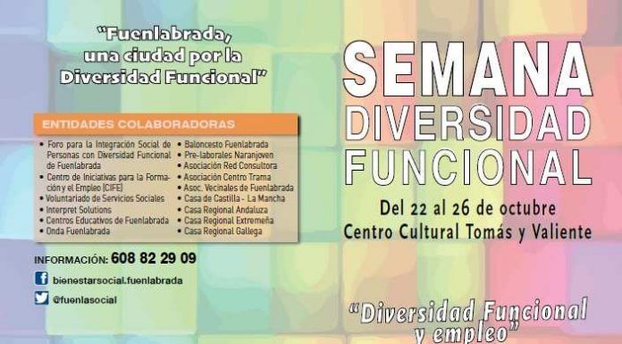 Fuenlabrada celebra la Semana de la Diversidad Funcional.