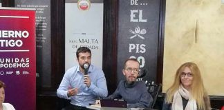 Pablo Echenique en Alcorcón