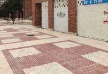 Vox Alcorcón recibe pintadas por 5ª vez