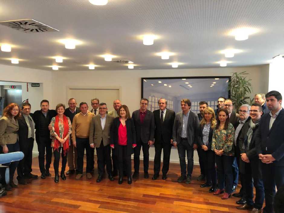 Reunión de los Alcaldes del PSOE del sur de Madrid en Alcorcón