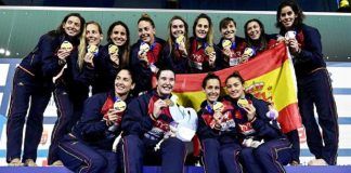 Miki Oca y Pilar Peña oro de Alcorcón en la piscina