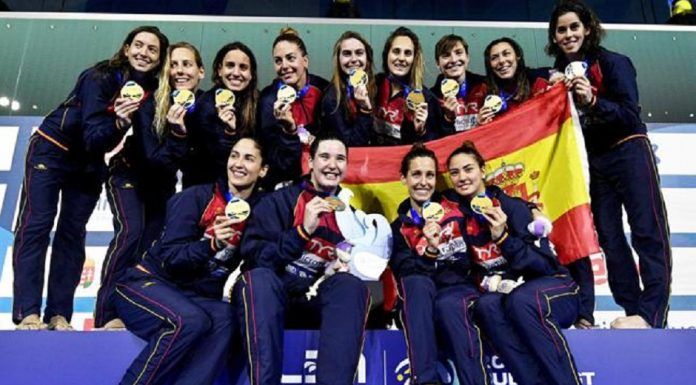 Miki Oca y Pilar Peña oro de Alcorcón en la piscina