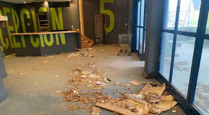 La Escuela de Cine de Alcorcón abandonada
