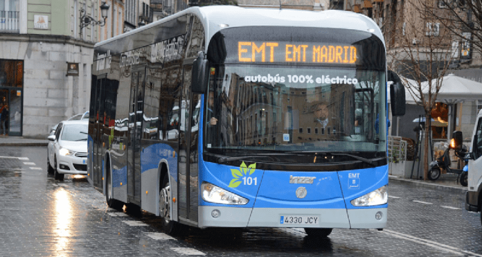 Autobuses gratis en Madrid Central