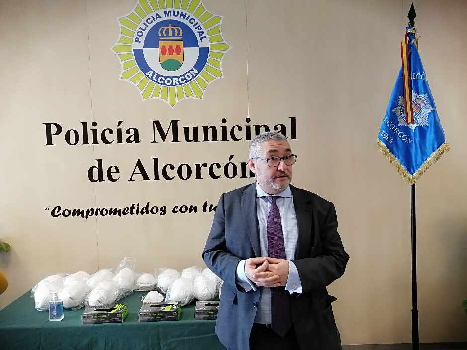 Material preventivo sanitario para Policía Municipal de Alcorcón