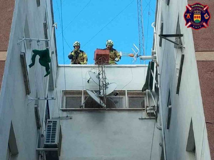 Incidencias por el viento en Alcorcón