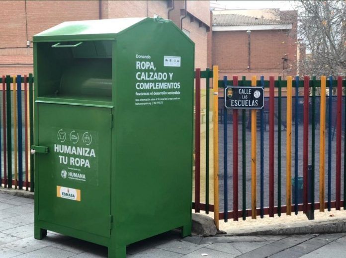 Alcorcón instala 85 contenedores para la recogida de ropa usada y textil