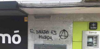Alcorcón lleno de grafitis según Vox