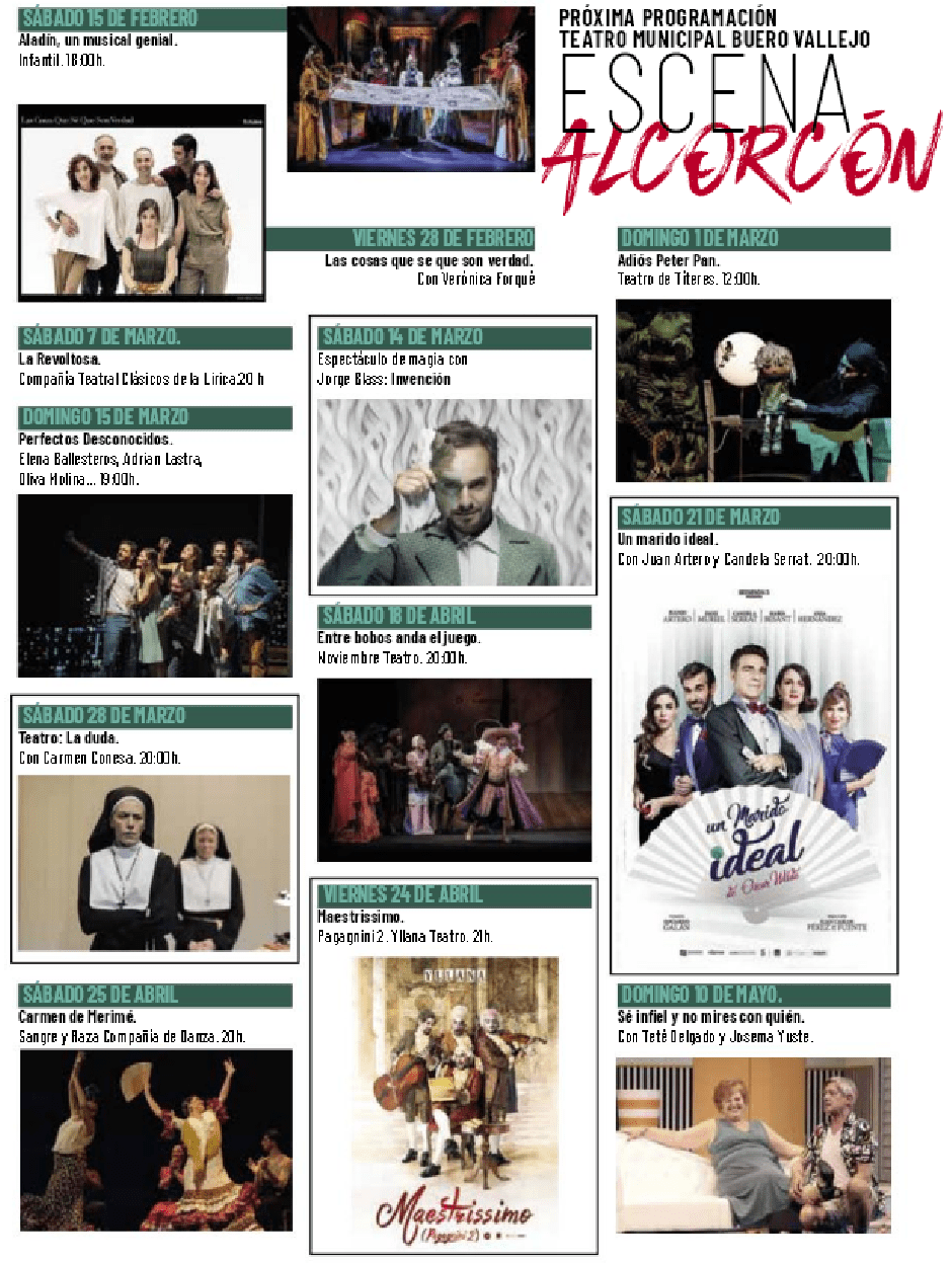 Alcorcón es Cultura con “Escena Alcorcón”