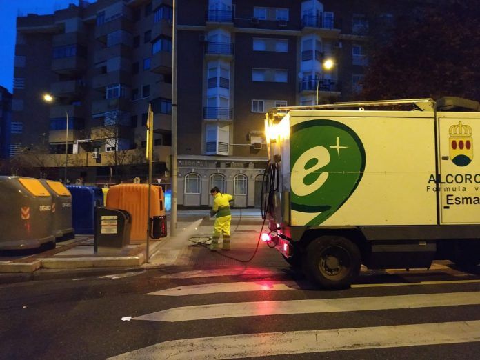 ESMASA Alcorcón en la lucha contra el coronavirus