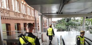 La UME se despliega en Alcorcón y en todo el sur de Madrid