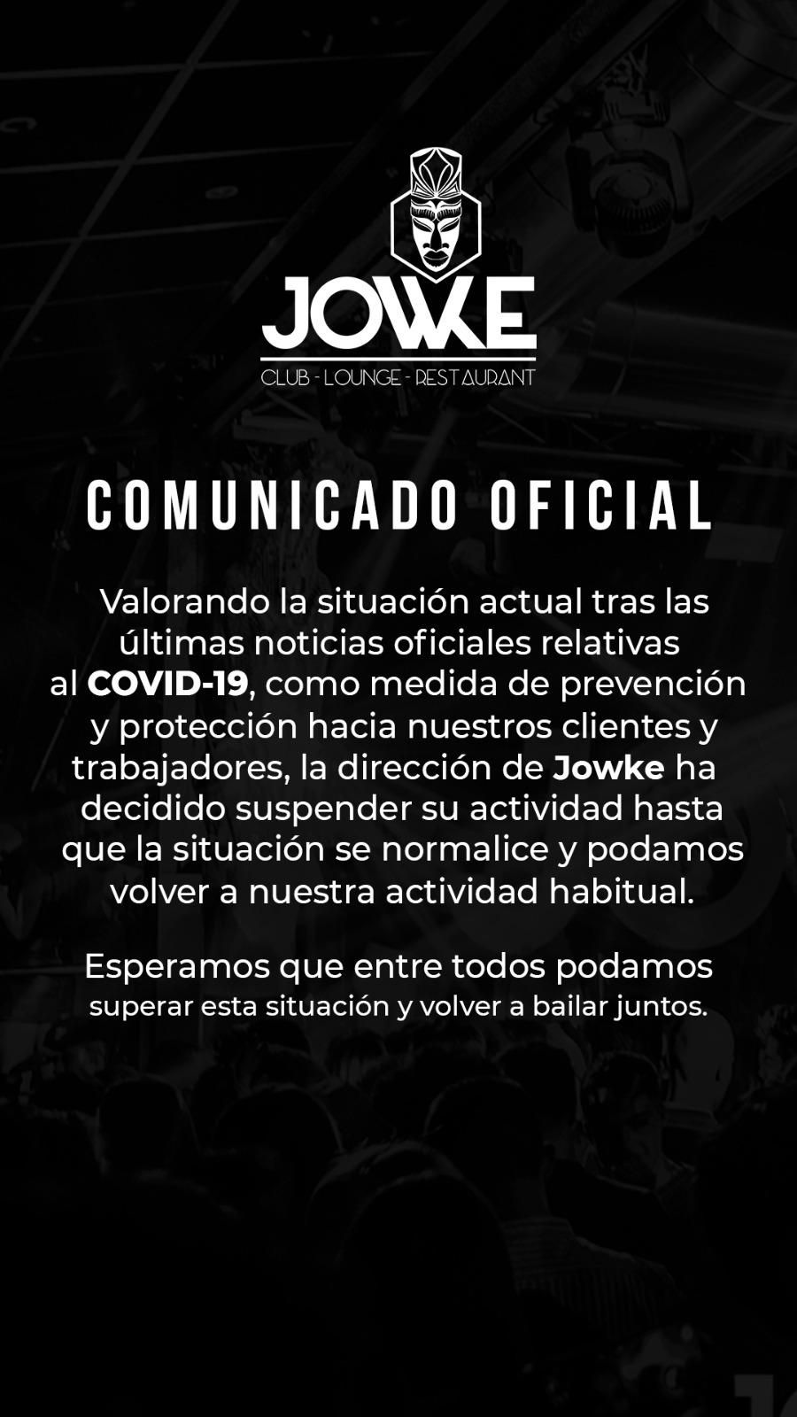 Jowke Alcorcón comprometido con la prevención ante el coronavirus