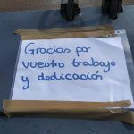 Alcorcón amanece repleto de gracias a los trabajadores de ESMASA