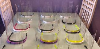 Viseras Made in Alcorcón para los sanitarios