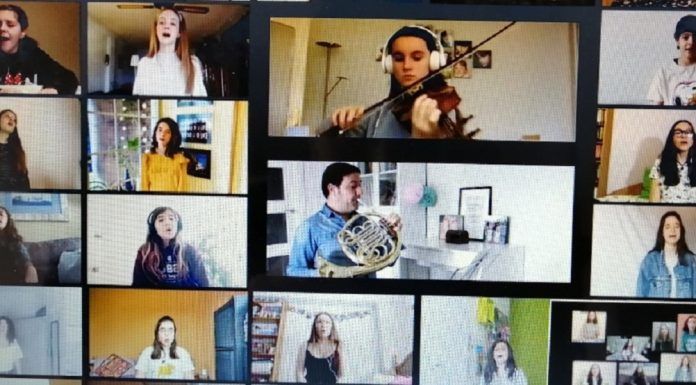 Antara Korai de Alcorcón homenajea a los que luchan contra el coronavirus