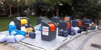 Si en Alcorcón la basura no entra en el cubo, a ESMASA le dificultamos la desinfección