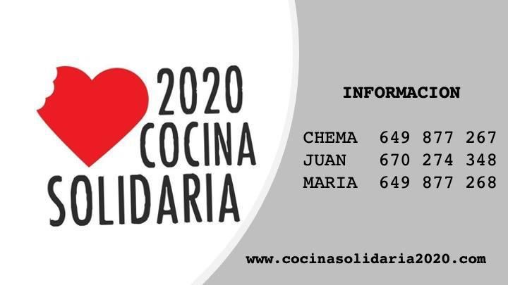 Cocina Solidaria 2020 en Alcorcón
