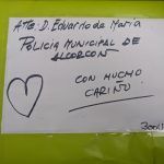 Donación de mascarillas para ESMASA Alcorcón y Policía Municipal de Alcorcón