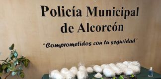 La policía de Alcorcón entregará 36.000 mascarillas