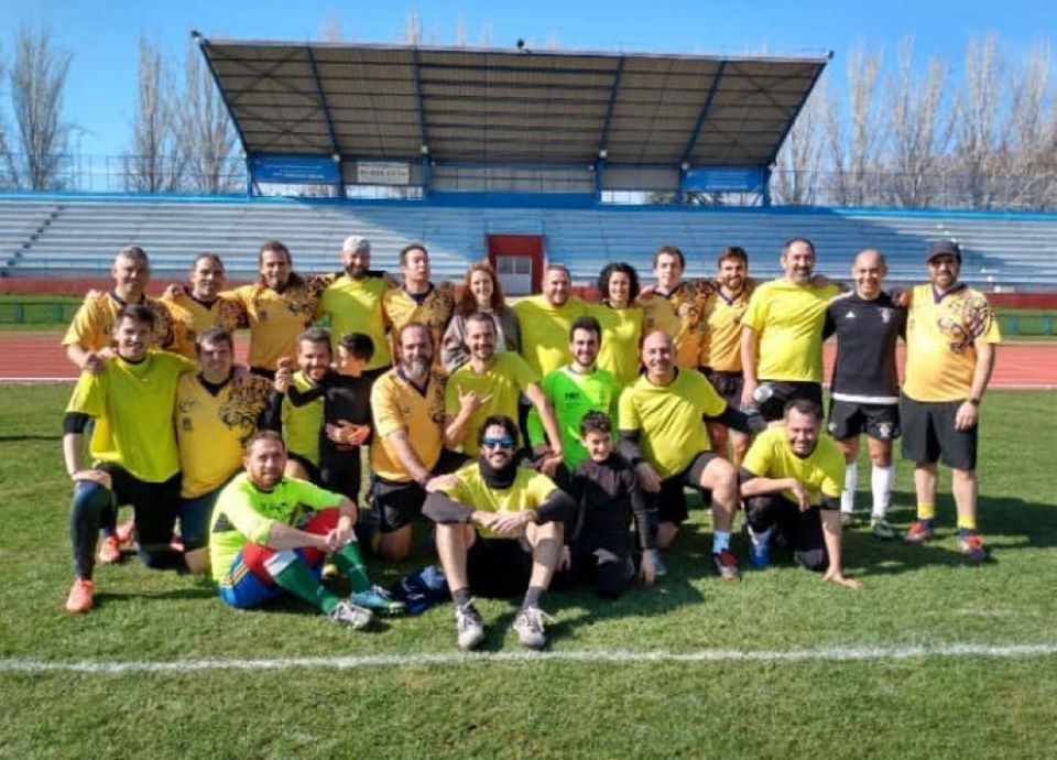 El rugby es solidaridad en Alcorcón