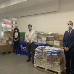 Cruz Roja recibe nuevas donaciones de empresas de Alcorcón
