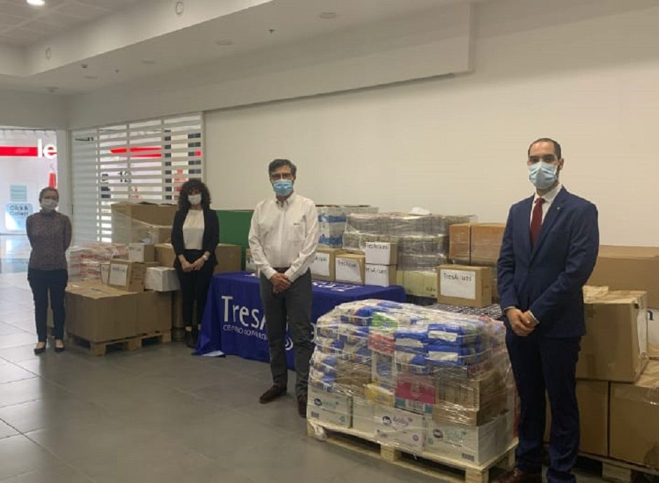 Cruz Roja recibe nuevas donaciones de empresas de Alcorcón