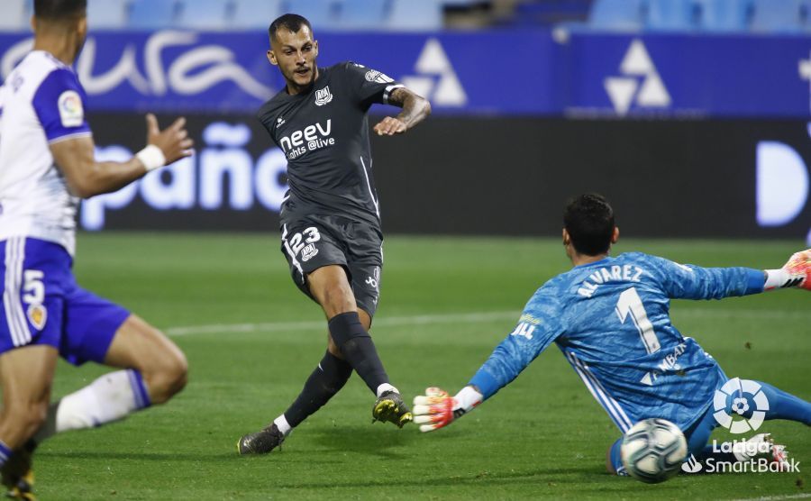 Zaragoza 1-3 AD Alcorcón/ El pundonor de Sandaza da la victoria al Alcorcón