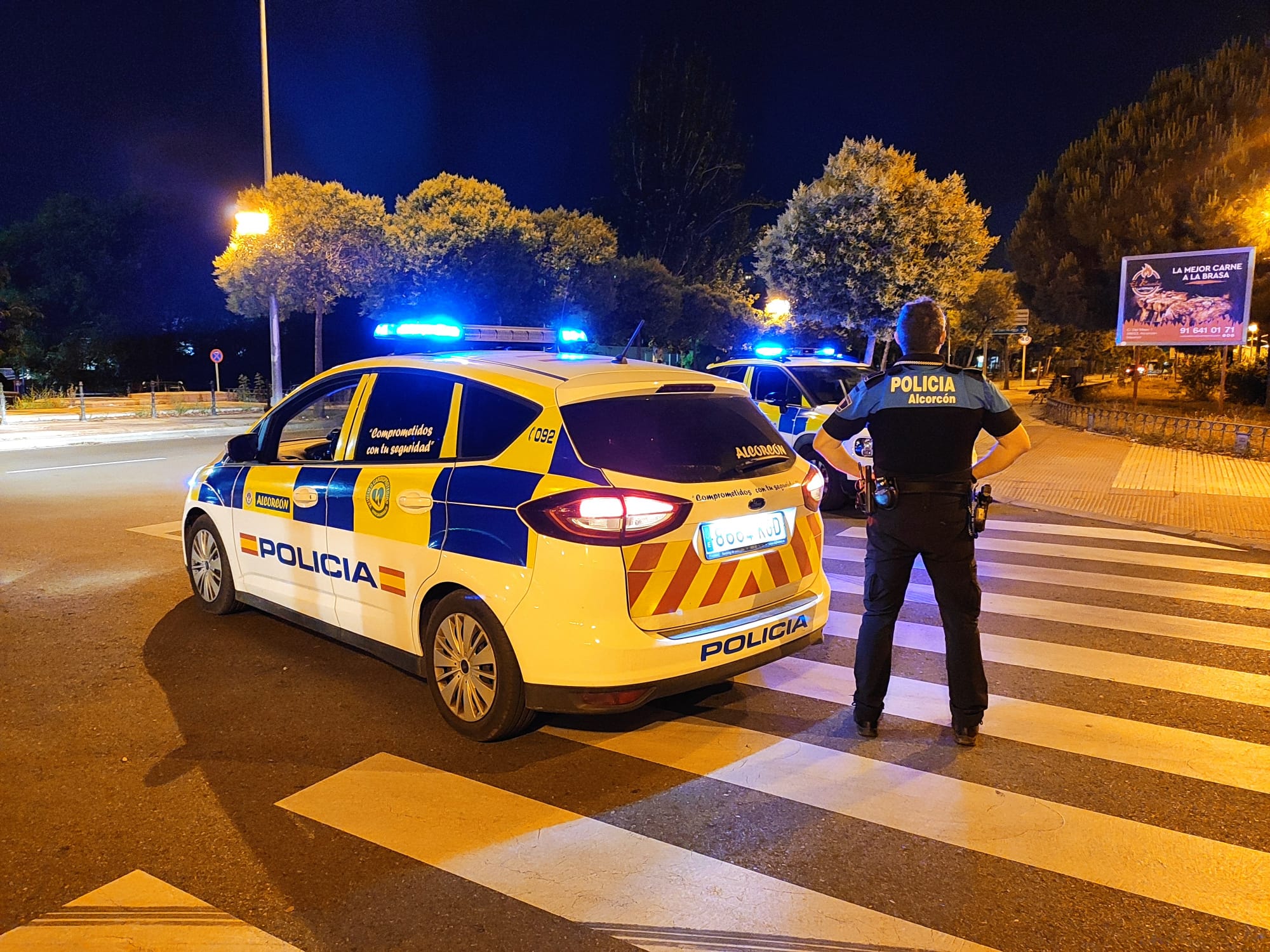 Accidentes y alcoholemia en las últimas horas en Alcorcón