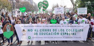 Los partidos del Gobierno Municipal votaron en contra de la moción sobre los colegios de educación especial. Discafobia en Alcorcón según Vox.