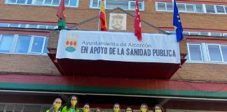 El AD Alcorcón FSF fue recibido por el Gobierno de la ciudad