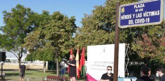 Alcorcón homenajea a los héroes y víctimas del COVID-19