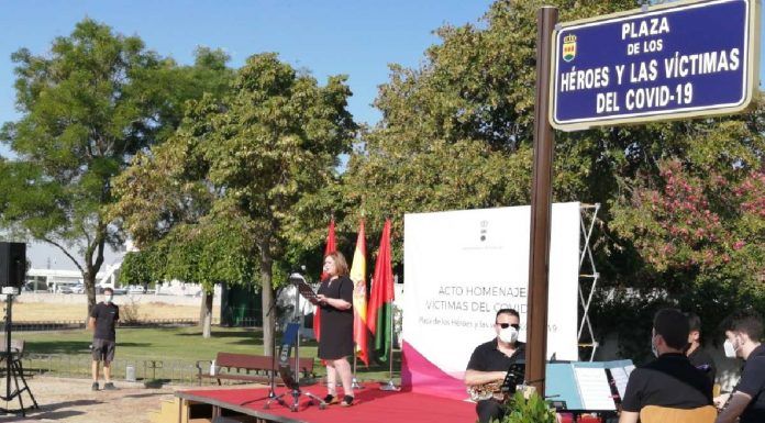 Alcorcón homenajea a los héroes y víctimas del COVID-19
