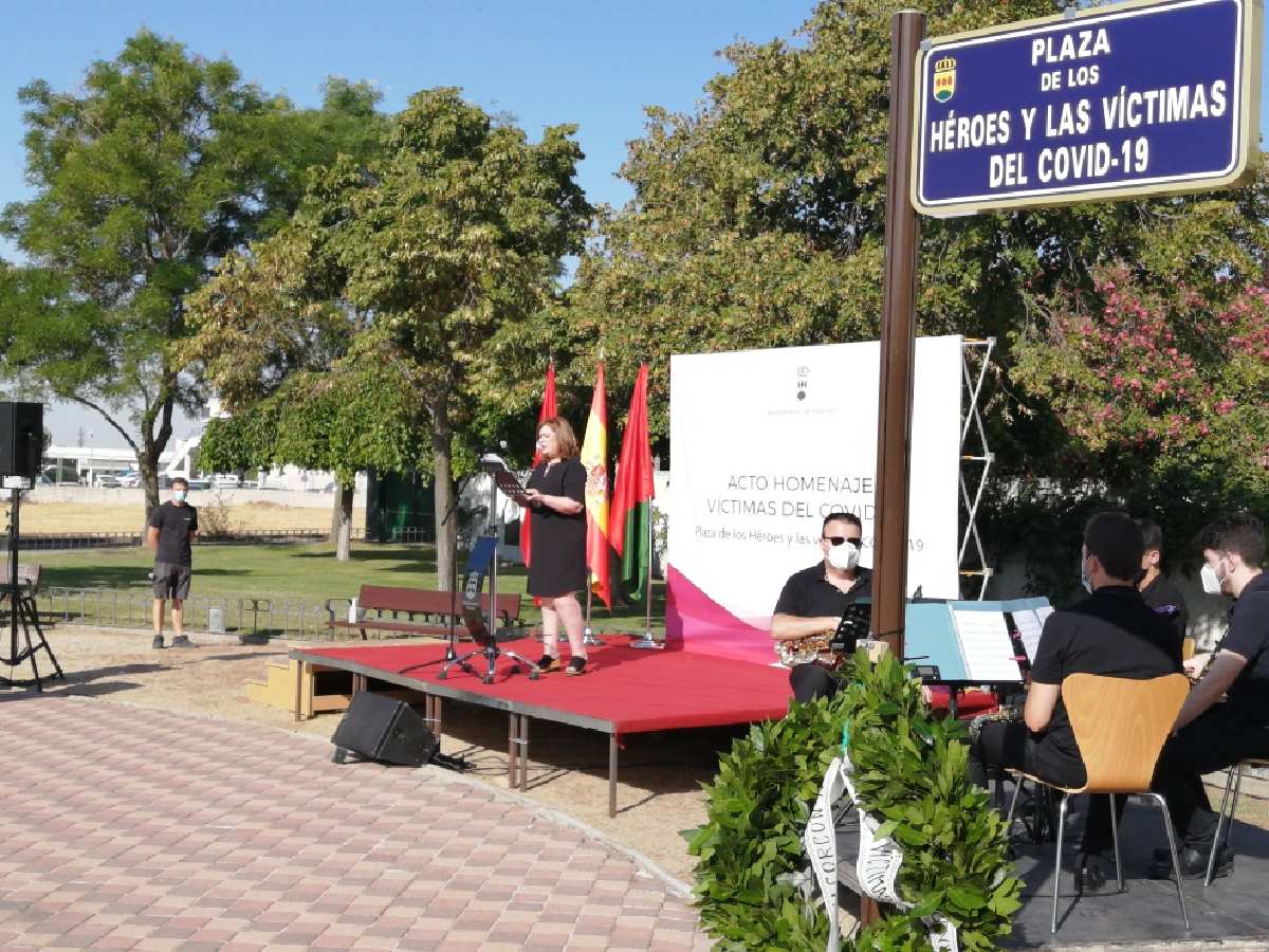 Alcorcón homenajea a los héroes y víctimas del COVID-19