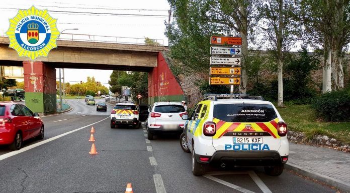 Al volante por Alcorcón cuadriplicando la tasa de alcoholemia