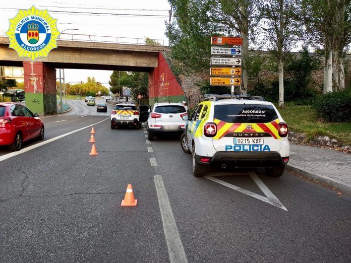 Al volante por Alcorcón cuadriplicando la tasa de alcoholemia