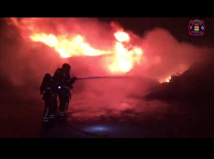 Incendio de pastos en Alcorcón este fin de semana