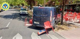 Incendio, accidente y estafas en Alcorcón