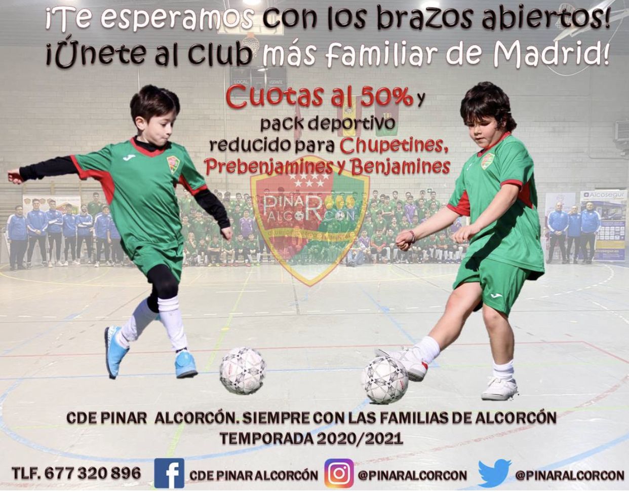 Pinar Alcorcón el Club más familiar del fútbol sala madrileño