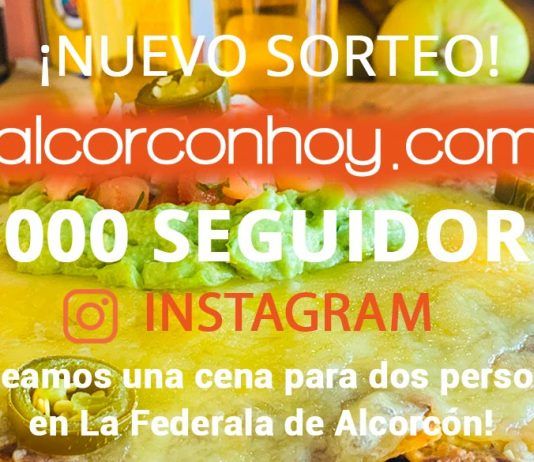 ¡Nuevo sorteo en Alcorcón! 14.000 seguidores en Instagram