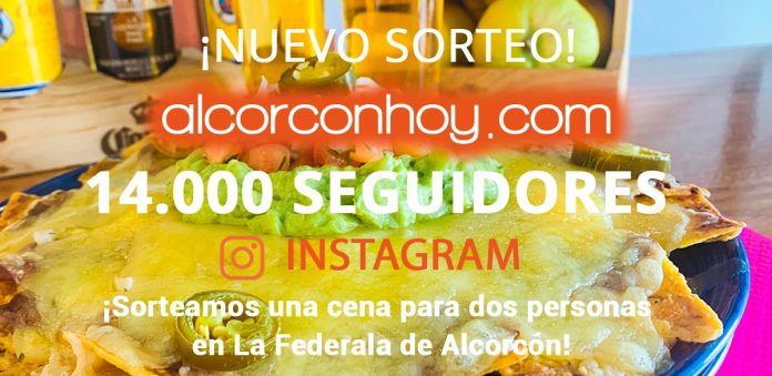 ¡Nuevo sorteo en Alcorcón! 14.000 seguidores en Instagram